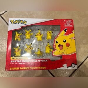 Pokémon Pikachu Battle Figure Multi-Pack 8 Figures